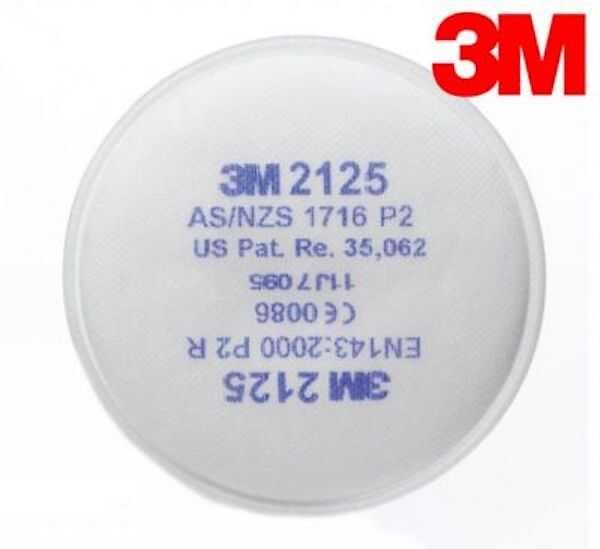 3M 2125 P2 Toz ve Duman Filtresi (1 Çift) - 1