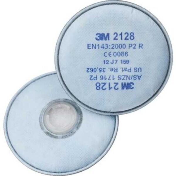 3M 2128 P2 Ozon, Organik, Asit Gazı Filtresi (1 Çift) - 2