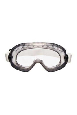 3M 2890A Şeffaf Goggle Ventilli AS-AF Kimyasal Koruyucu Güvenlik Gözlüğü - (1)