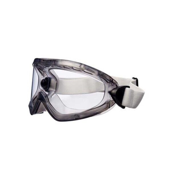 3M 2890A Şeffaf Goggle Ventilli AS-AF Kimyasal Koruyucu Güvenlik Gözlüğü - 1