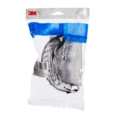 3M 2890A Şeffaf Goggle Ventilli AS-AF Kimyasal Koruyucu Güvenlik Gözlüğü - 3