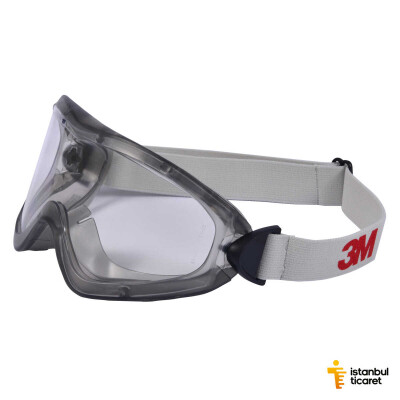 3M 2890S Goggle Ventilsiz AS-AF Koruyucu Güvenlik Gözlüğü - 3M (1)
