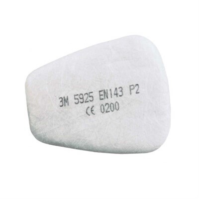 3M 5925 P2 Toz ve Sis Filtresi (1 Çift) - 2