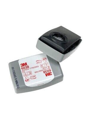 3M 6038 P3 Organik – Ozon Solo Filtre (1 Çift) - 1