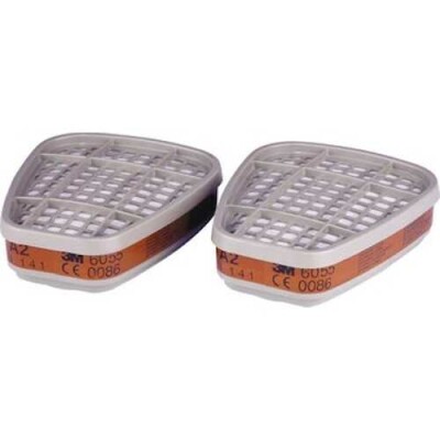 3M 6055 Gaz ve Buhar Filtresi (1 Çift) - 