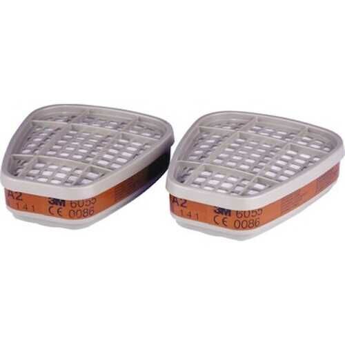 3M 6055 Gaz ve Buhar Filtresi (1 Çift) - 1