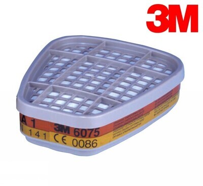3M™ 6075 Formaldehit Ve Organik Buharlar İçin Kartuş Filtre (1 Çift) - 3M