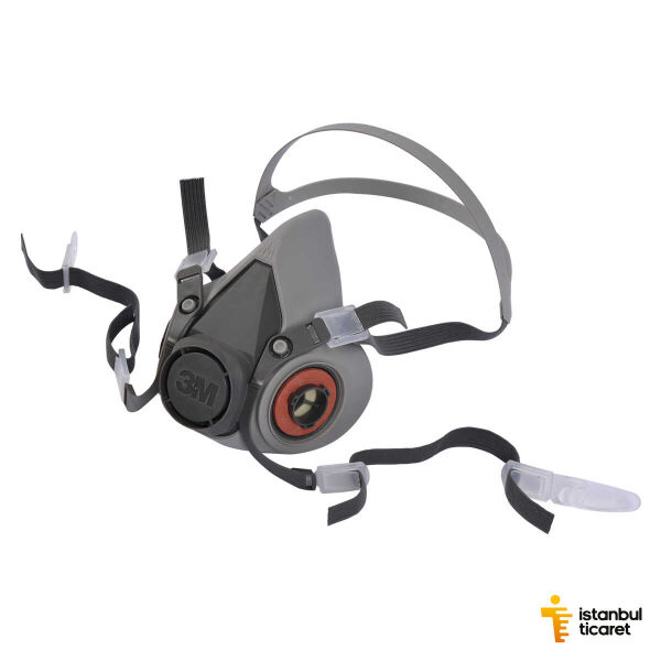 3M 6200 Yarım Yüz Maskesi Orta Boy (M) (Filtresiz) - 2