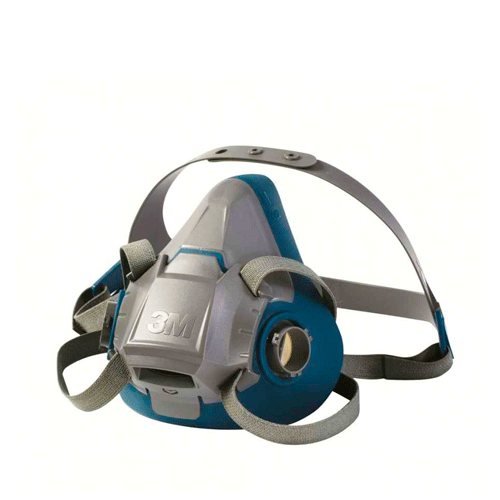 3M 6502 QL Hızlı Açılabilir 6500 Serisi Yarım Yüz Maskesi (Filtresiz) - 1
