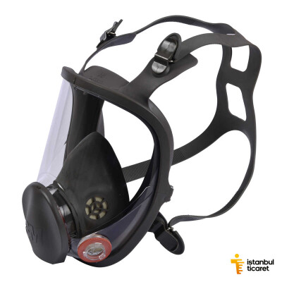 3M 6800 Tam Yüz Maskesi (Filtresiz) - (1)