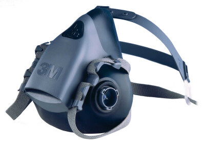 3M 7501 Yarım Yüz Maskesi (Küçük Boy) (Filtresiz) - 1