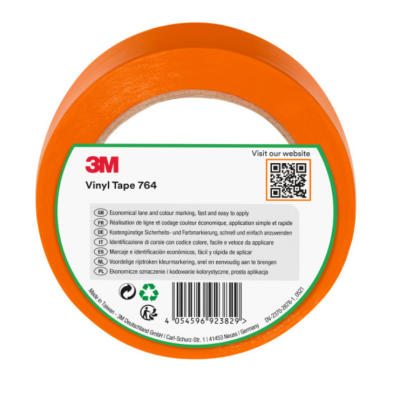3M 764I Turuncu Genel Amaçlı Vinil Bant 50 mm x 33 mt - 2