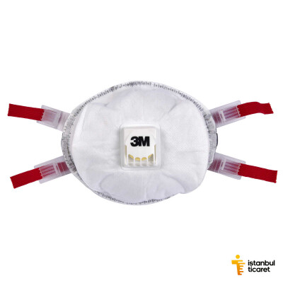 3M 8835+ Ventilli Toz Maskesi FFP3 (5 Adet-Kutu) - 1
