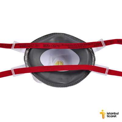 3M 8835+ Ventilli Toz Maskesi FFP3 (5 Adet-Kutu) - 2