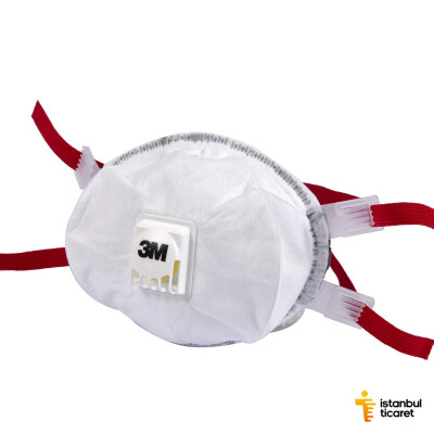 3M 8835+ Ventilli Toz Maskesi FFP3 (5 Adet-Kutu) - 3