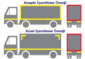 3M 983-71 Sarı Reflektif Şerit Bant 55 mm x 50 mt - 3M Bant (1)