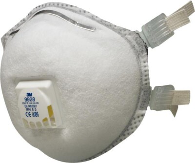 3M 9928 FFP2 Ventilli Kaynak Dumanı Toz Maskesi (10 Adet) - 3M