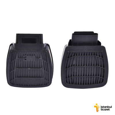3M D8051 Secure Click Dual Flow A1 Gaz ve Buhar Filtresi (1 Çift) - 1