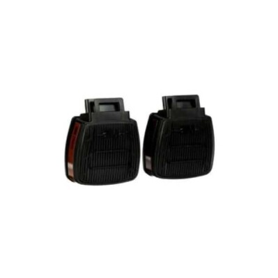 3M D8055 Secure Click Dual Flow A2 Gaz ve Buhar Filtresi (1 Çift) - 1