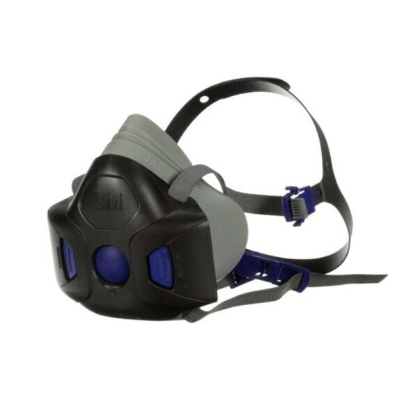 3M HF-802 Secure Click Orta Boy Yarım Yüz Maske - 2