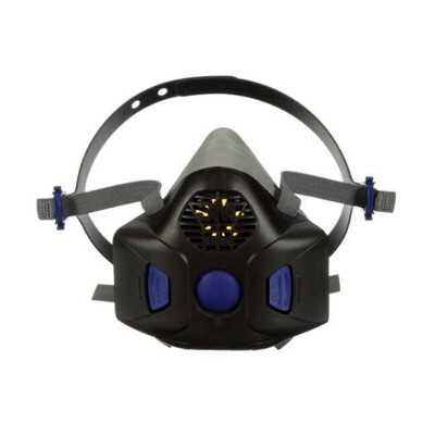 3M HF-802SD Secure Click Orta Boy Yarım Yüz Maske - 
