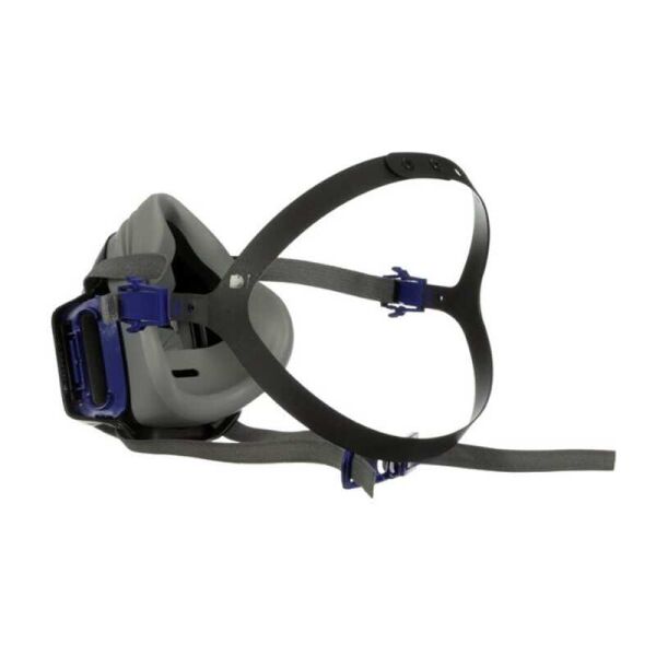 3M HF-802SD Secure Click Orta Boy Yarım Yüz Maske - 4
