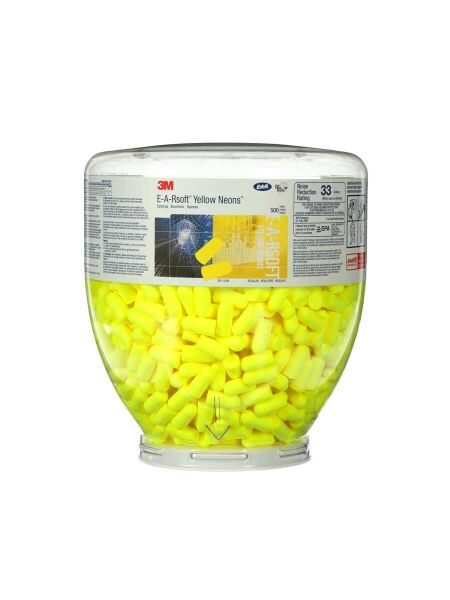 3M Pel PD 01 002 Ear Soft Neons Refill Tek Kullanımlık Kulak Tıkacı - 1