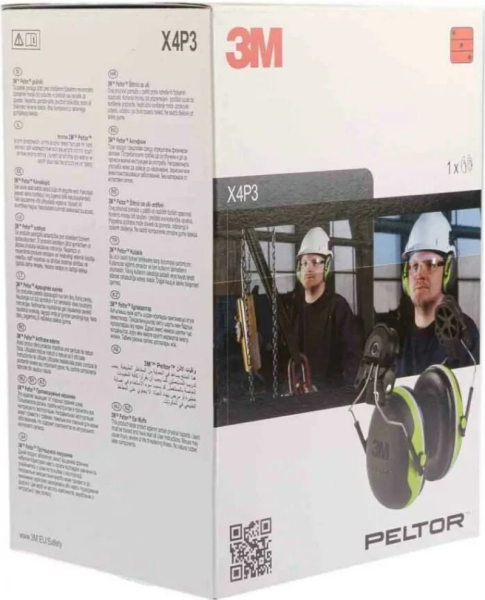 3M Peltor Optime X4P3E Barete Takılabilir Kulaklık - 3