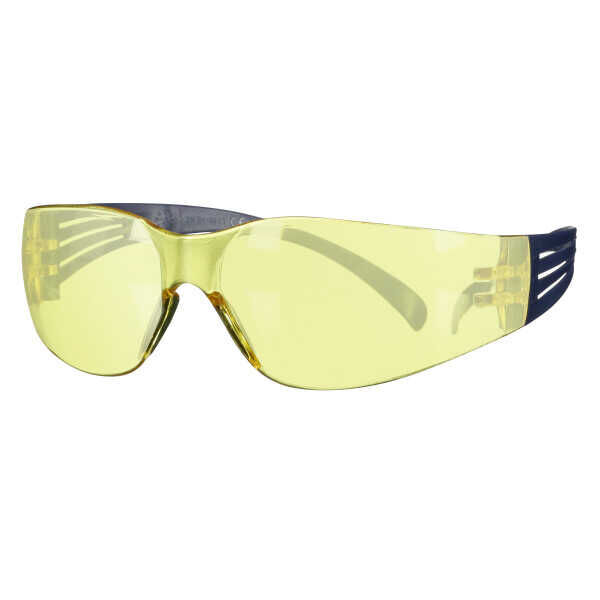 3M SF103AF-BLU-EU Kehribar Lens Koruyucu Gece Görüş İş Gözlüğü - 4