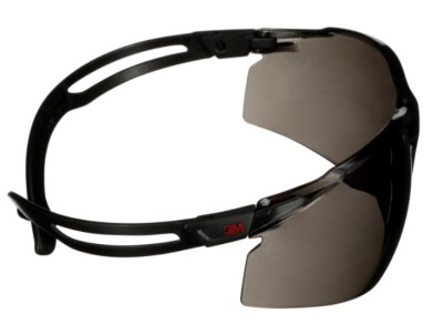 3M SF502SGAF Siyah Çizilmez Buğu Yapmaz İş Gözlüğü - 5