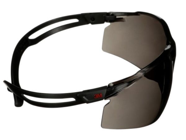 3M SF502SGAF Siyah Çizilmez Buğu Yapmaz İş Gözlüğü - 5