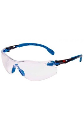 3M Solus S1101 SGAF-EU Mavi Siyah Kenar Şeffaf Gözlük - 3M (1)