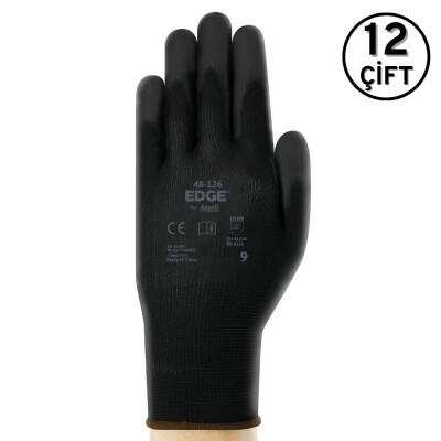 Ansell 48-126 Montaj İş Eldiveni (12 Çift/24 Adet) - 1