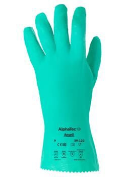 Ansell Alphatec 39-122 Kimyasal ve Sıvı Korumalı İş Eldiveni - 1