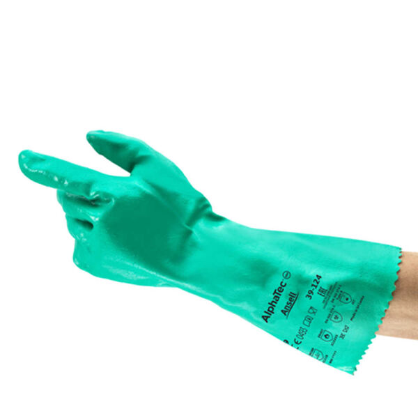 Ansell Alphatec 39-124 Kimyasal ve Sıvı Korumalı İş Eldiveni - 4