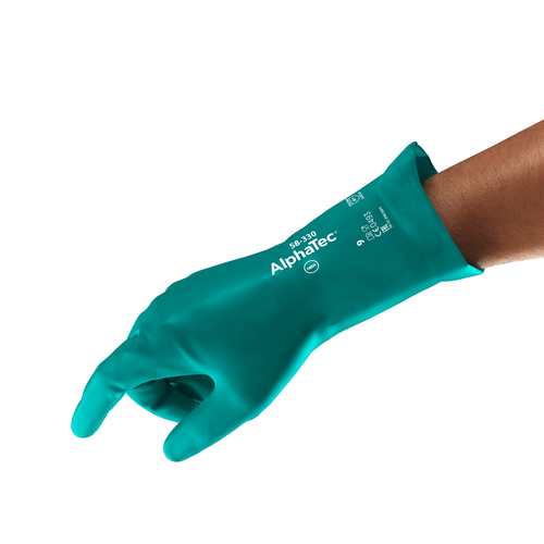 Ansell Alphatec 58-330 Az Terleme Sağlayan Kimyasal ve Sıvı Korumalı İş Eldiveni - 1