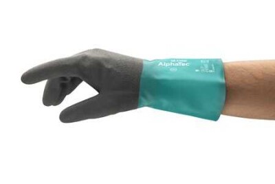 Ansell Alphatec 58-530W Kimyasal ve Sıvı Korumalı İş Eldiveni - 3