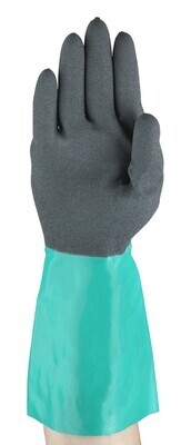 Ansell AlphaTec 58-535W Isı Kimyasal ve Sıvı Korumalı Antistatik İş Eldiveni - 1