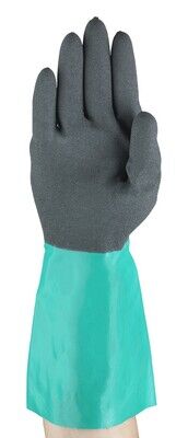 Ansell AlphaTec 58-535W Isı Kimyasal ve Sıvı Korumalı Antistatik İş Eldiveni - 1