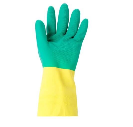 Ansell Alphatec 87-900 Tuzlara ve Deterjanlara Yüksek Dirençli Kimyasal İş Eldiveni - 3