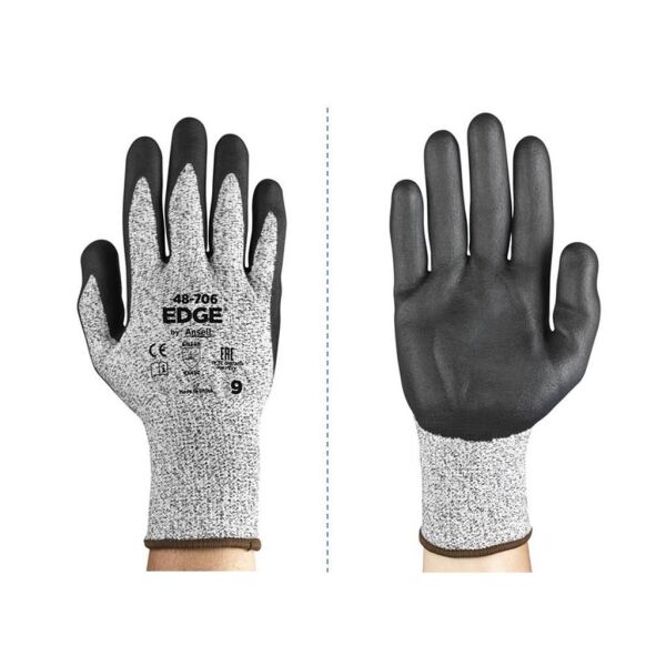Ansell Edge 48-706 Mekanik Koruma ve Kesilmeye Dayanıklı İş Eldiveni - 2
