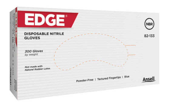 Ansell Edge 82-133 Tek Kullanımlık Nitril Eldiven (300 Adet/Kutu) - 4