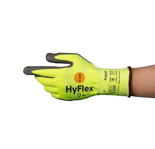 Ansell Hyflex 11-423 Kesilmeye Dayanıklı İş Eldiveni - 1