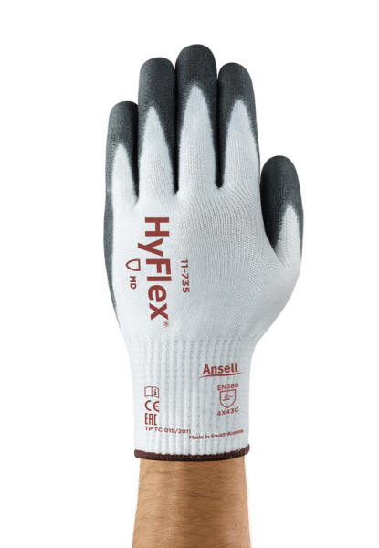 Ansell Hyflex 11-735 Mekanik ve Kesilmelere Karşı Koruyucu İş Eldiveni - 2