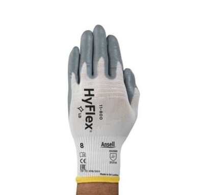 Ansell Hyflex 11-800 Mekanik ve Çok Amaçlı Antistatik Montaj Eldiveni - 4