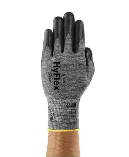 Ansell Hyflex 11-801 Köpük Nitril Montaj İş Eldiveni - 3