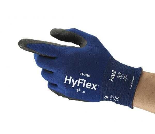 Ansell Hyflex 11-816 Dokunma Hassasiyetli Koruma Montaj Eldiveni - 1