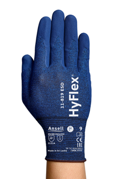 Ansell HyFlex 11-819 ESD Dokunmatik Ekran Konforlu İş Eldiveni - 1