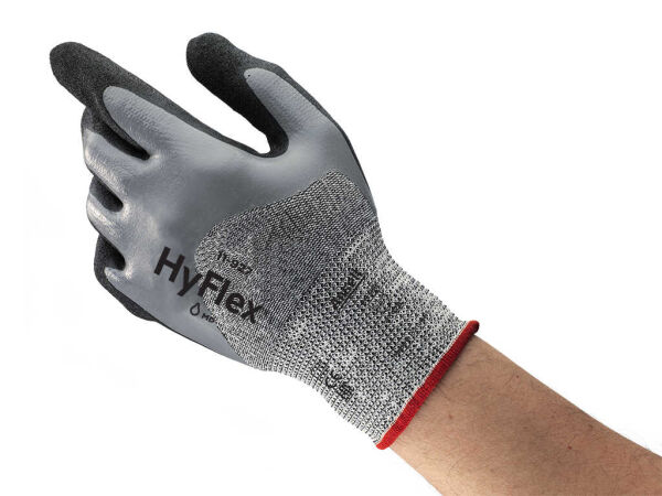 Ansell Hyflex 11-927 Kesilme Dirençli Yağ Tutmaz İş Eldiveni - 1