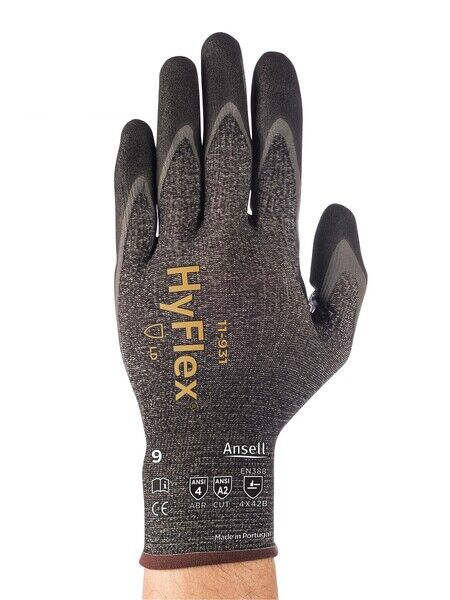 Ansell Hyflex 11-931 Kesilmeye Dayanıklı ve Yağ Tutmaz İş Eldiveni - 3